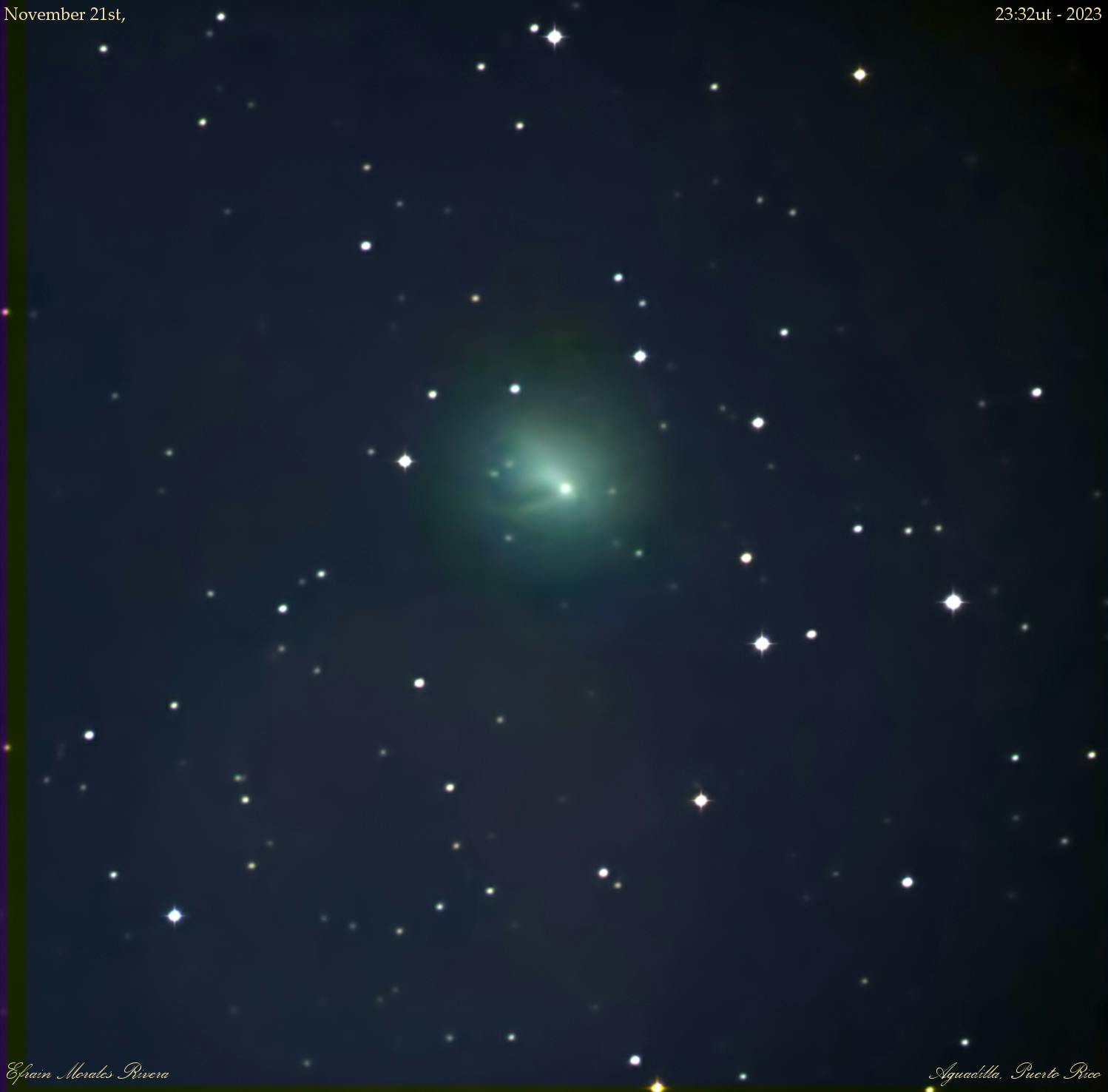 Cometa 12P/Pons-Brooks - Efraín Morales SAC
